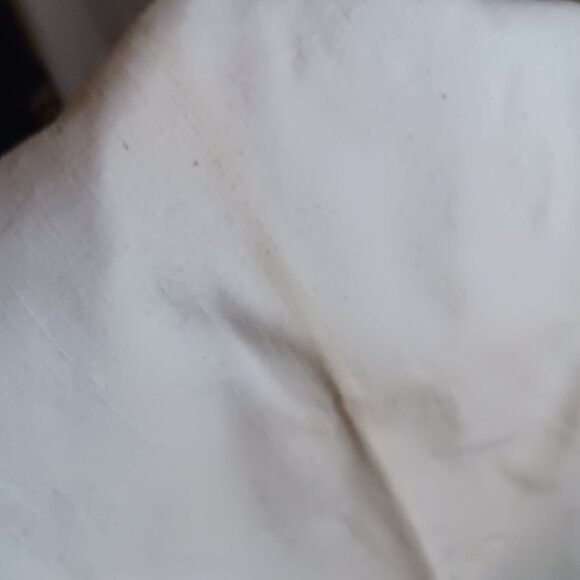 38x31 Men's Vintage Jeans 1960's White Cotton Bootcut Mod Garage Band Talon zip - Picture 8 of 9